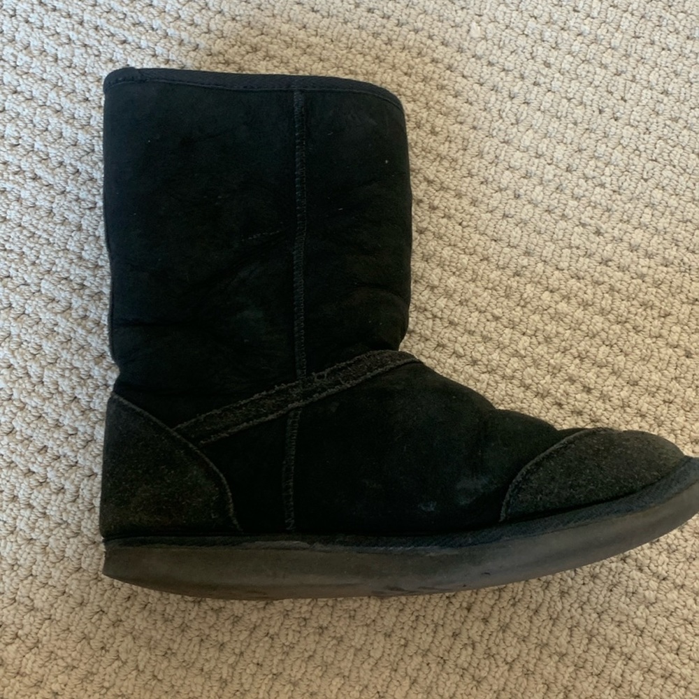 Black UGG boots